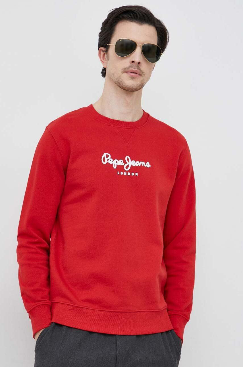 Pepe Jeans Βαμβακερή μπλούζα Edward Crew - Pepit.gr