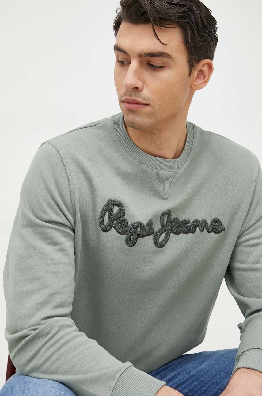 Pepe Jeans Βαμβακερή μπλούζα Ryan Crew - Pepit.gr