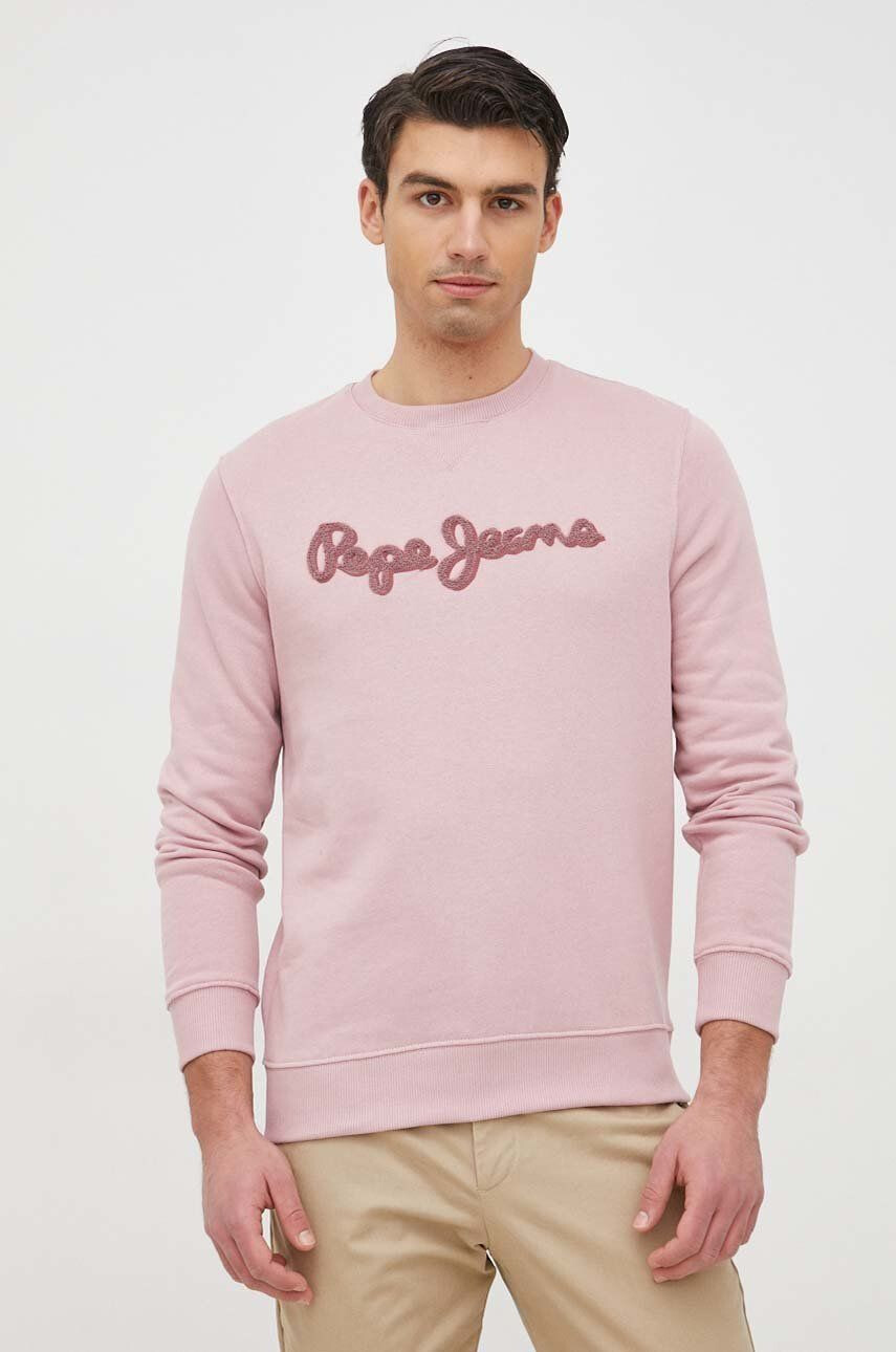 Pepe Jeans Βαμβακερή μπλούζα Ryan Crew - Pepit.gr