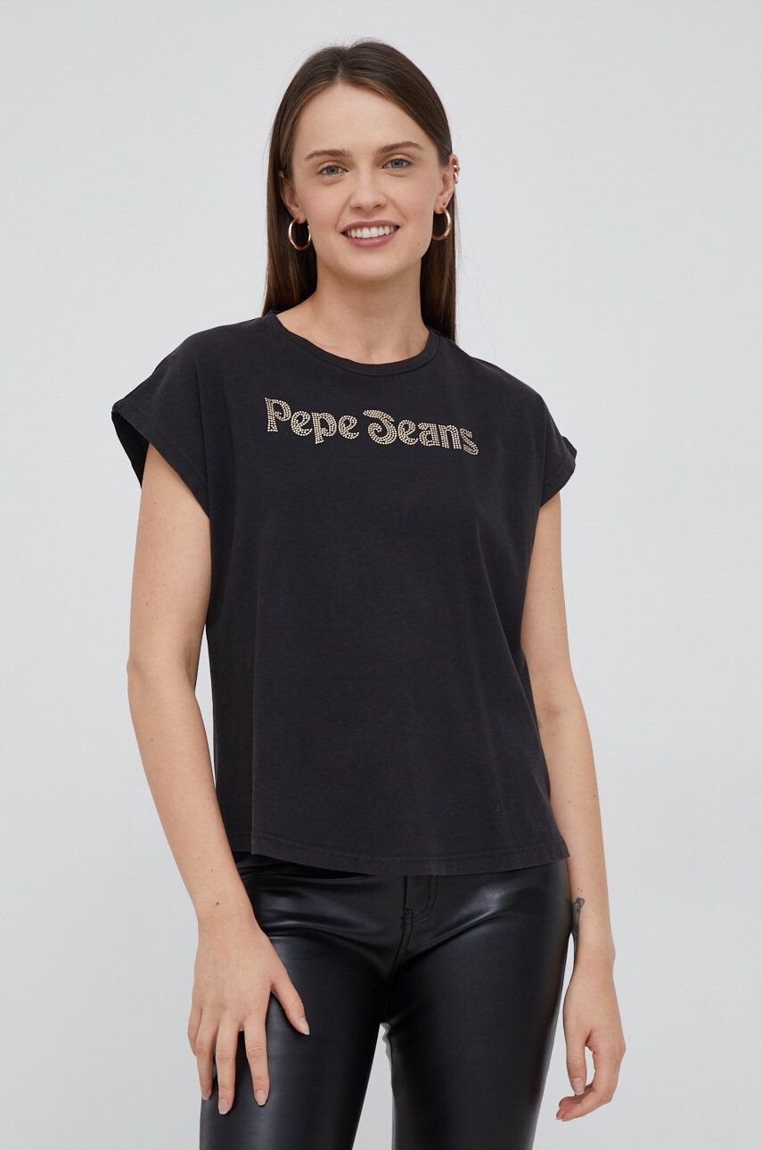 Pepe Jeans Βαμβακερό μπλουζάκι - Pepit.gr