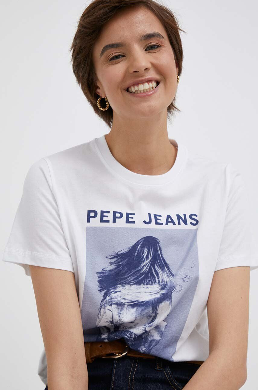 Pepe Jeans Βαμβακερό μπλουζάκι - Pepit.gr