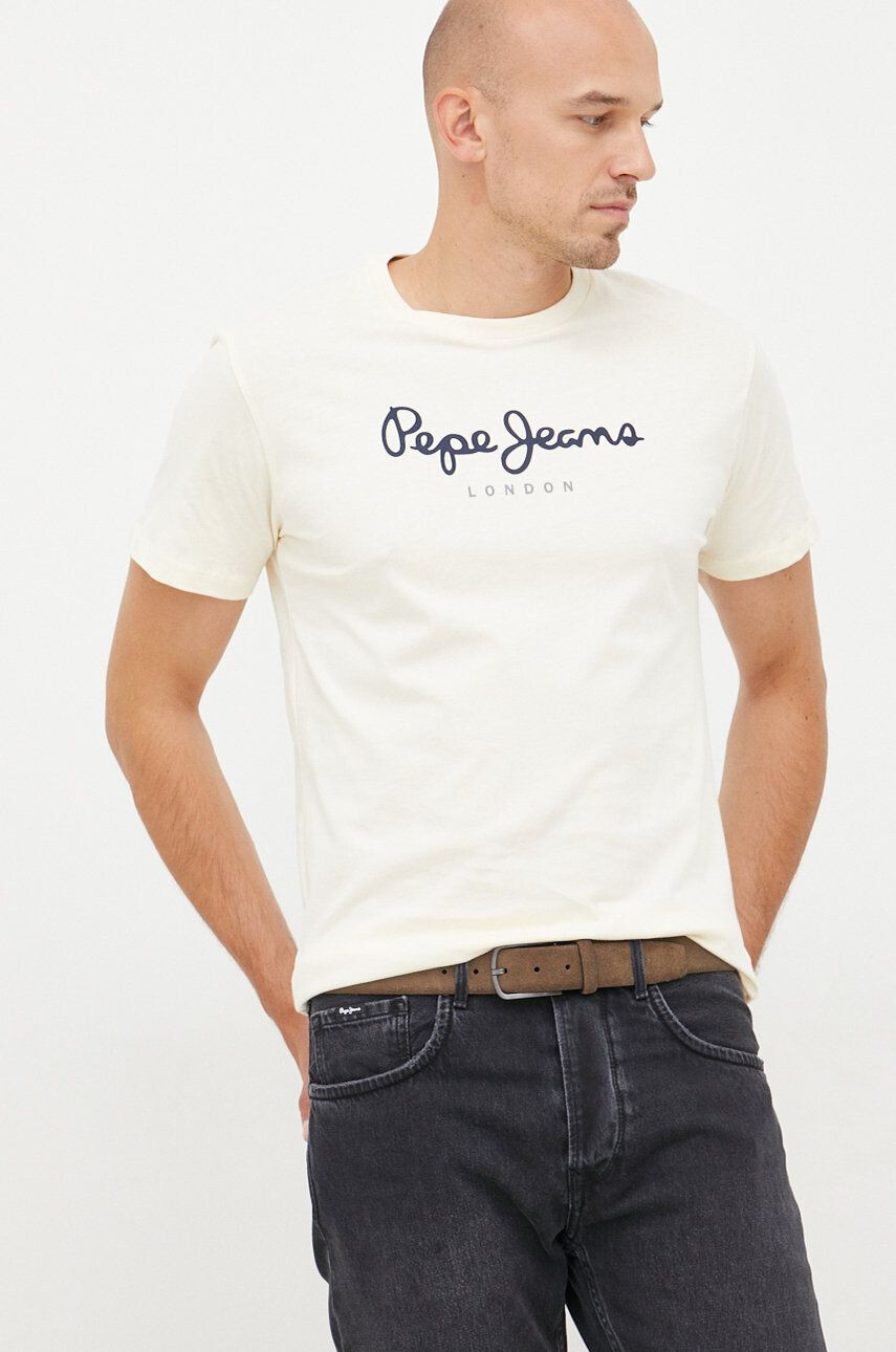 Pepe Jeans Βαμβακερό μπλουζάκι - Pepit.gr