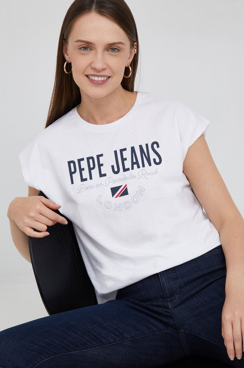 Pepe Jeans Βαμβακερό μπλουζάκι - Pepit.gr