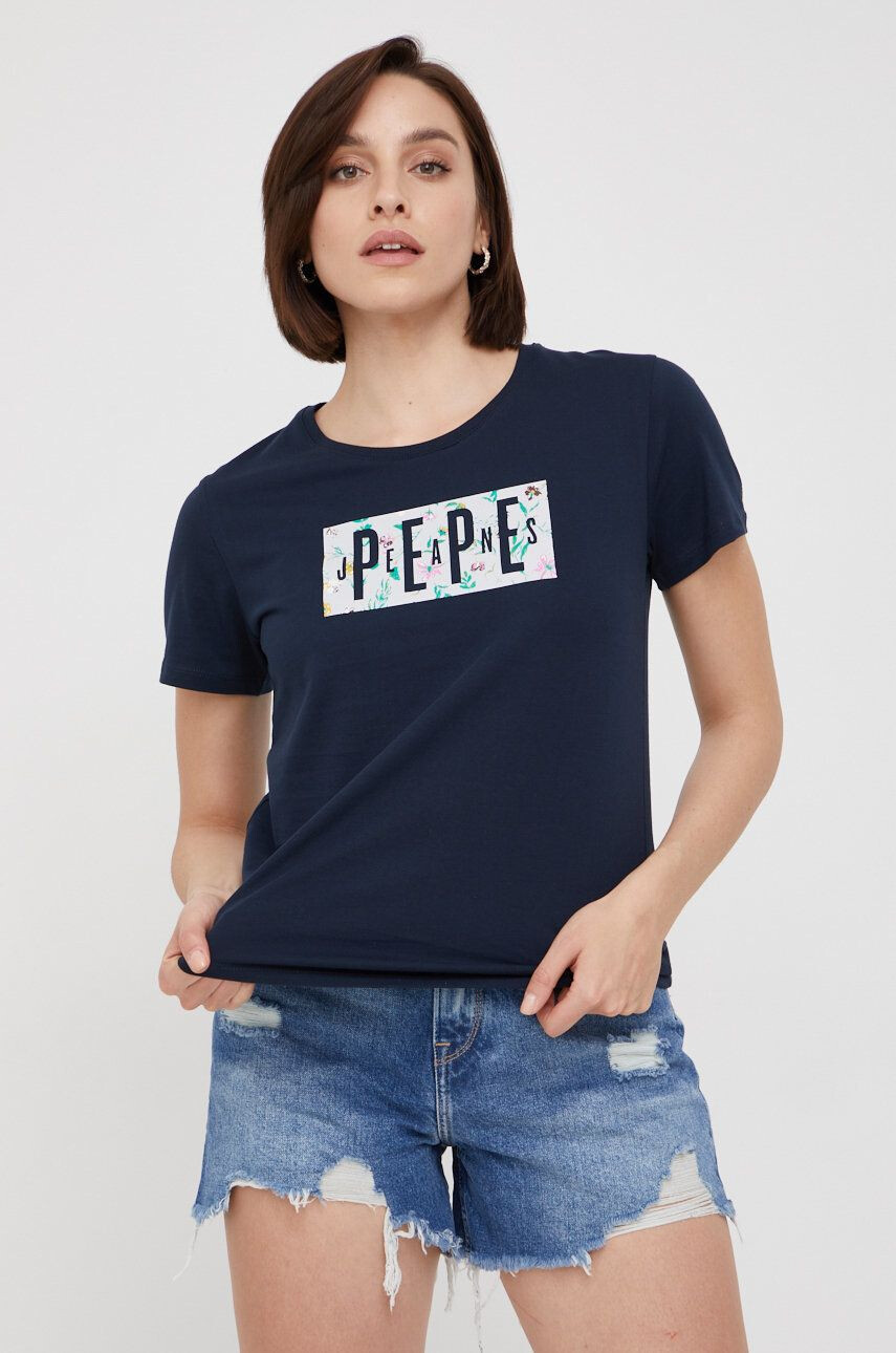 Pepe Jeans Βαμβακερό μπλουζάκι - Pepit.gr