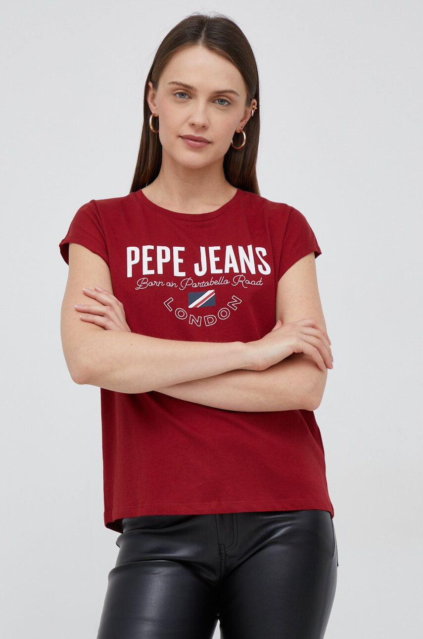 Pepe Jeans Βαμβακερό μπλουζάκι - Pepit.gr