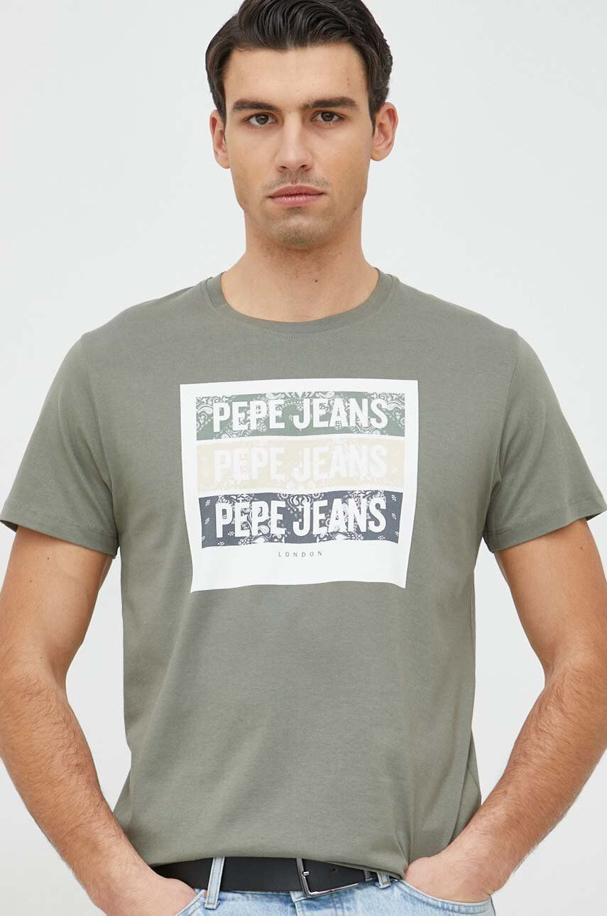 Pepe Jeans Βαμβακερό μπλουζάκι Acee - Pepit.gr