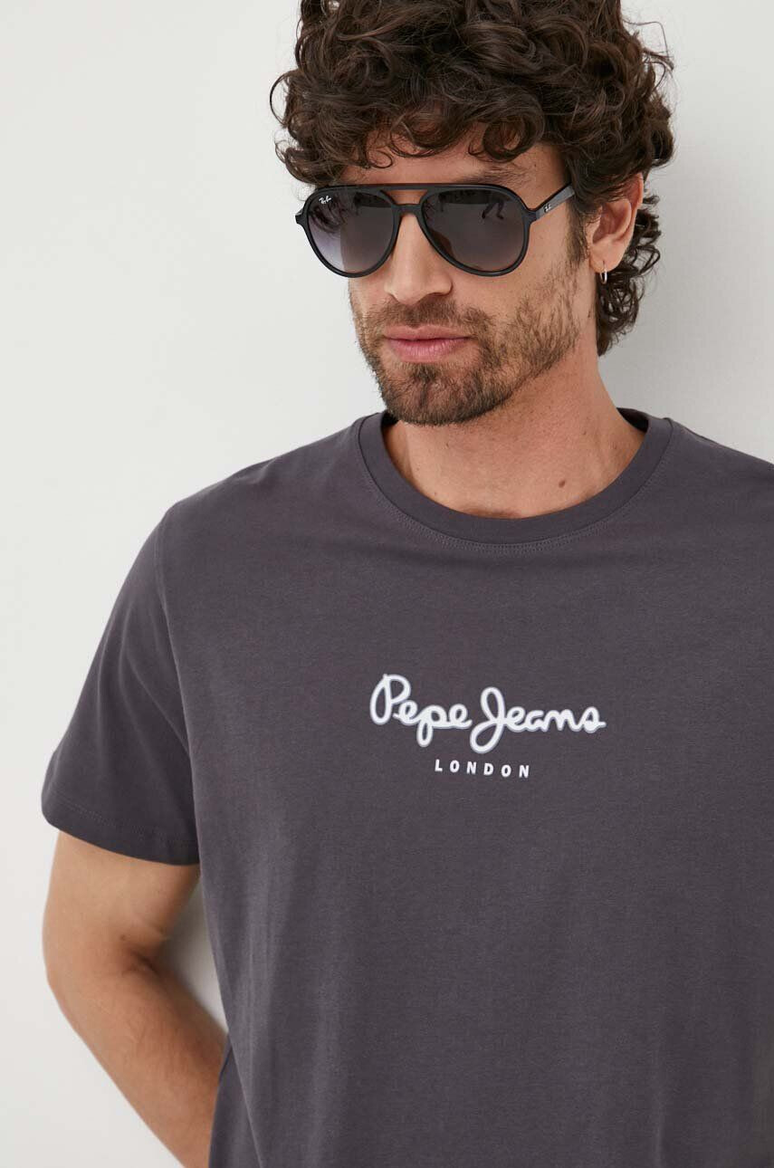 Pepe Jeans Βαμβακερό μπλουζάκι Edward Tee - Pepit.gr