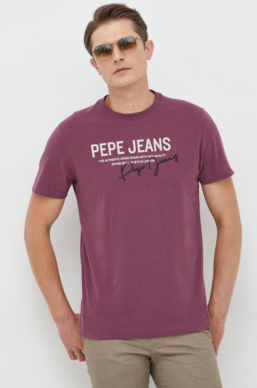 Pepe Jeans Βαμβακερό μπλουζάκι Scout - Pepit.gr