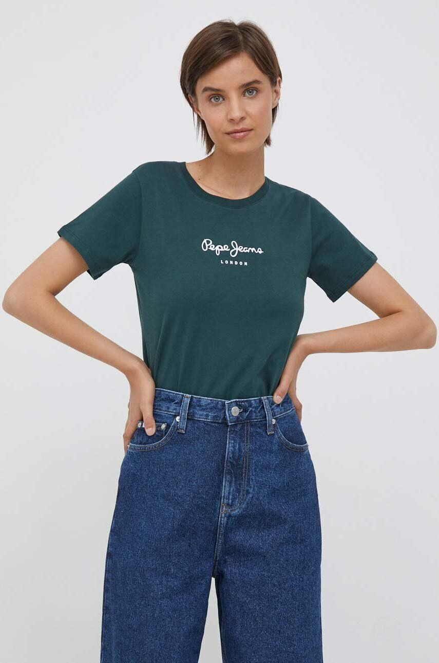 Pepe Jeans Βαμβακερό μπλουζάκι Wendys - Pepit.gr