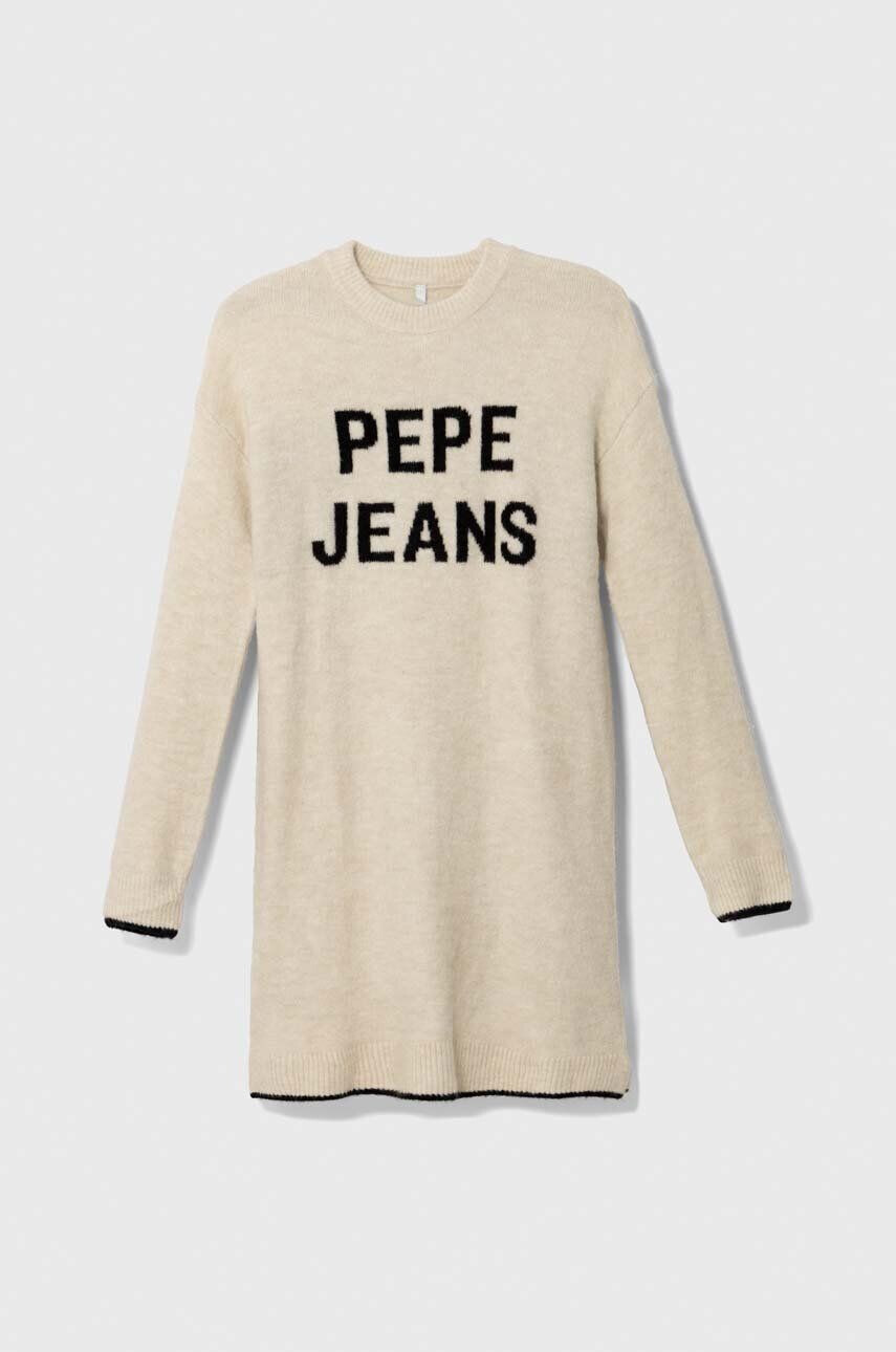 Pepe Jeans Παιδικό φόρεμα από μαλλί - Pepit.gr