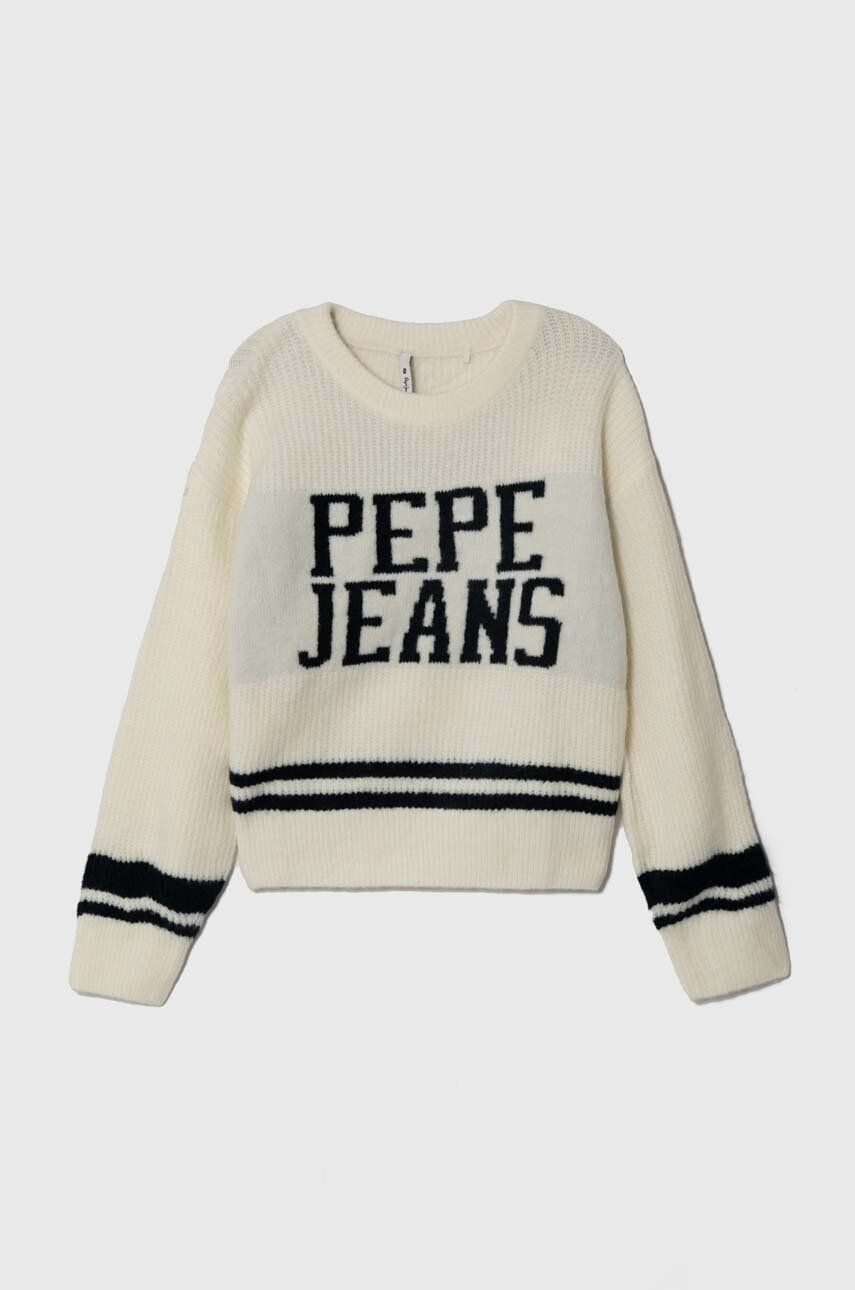 Pepe Jeans Παιδικό πουλόβερ από μείγμα μαλλιού - Pepit.gr