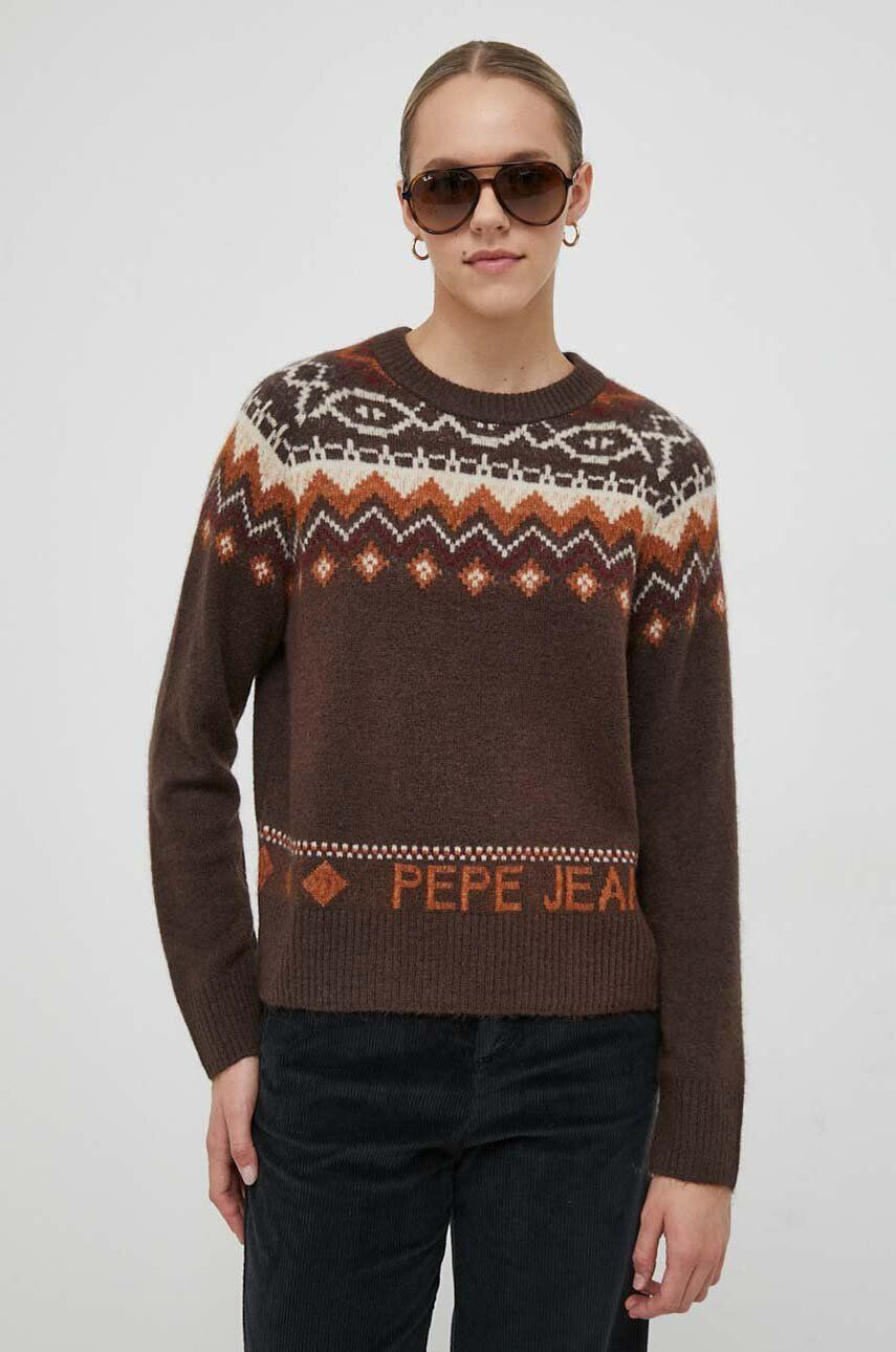 Pepe Jeans Πουλόβερ με προσθήκη μαλλιού Elda - Pepit.gr