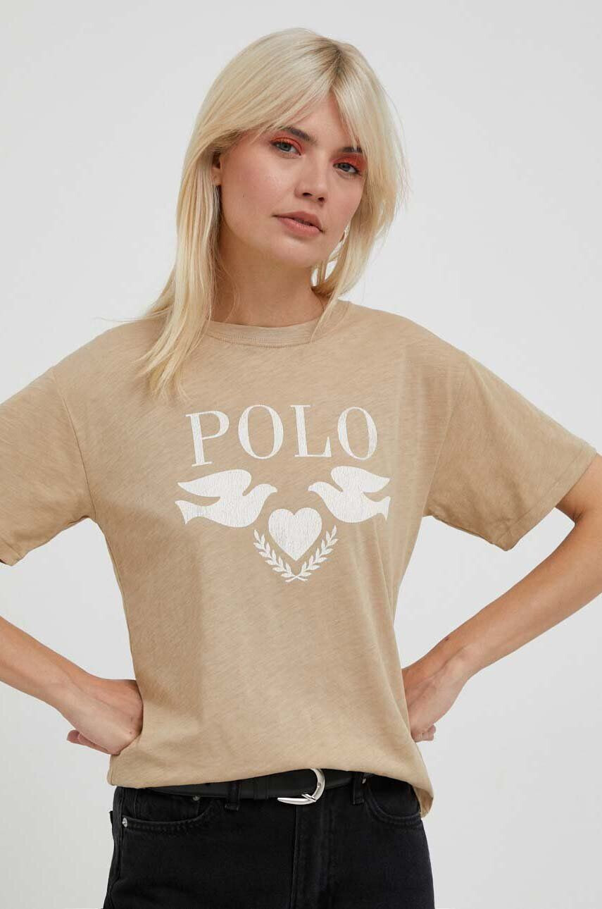 Polo Ralph Lauren Βαμβακερό μπλουζάκι - Pepit.gr