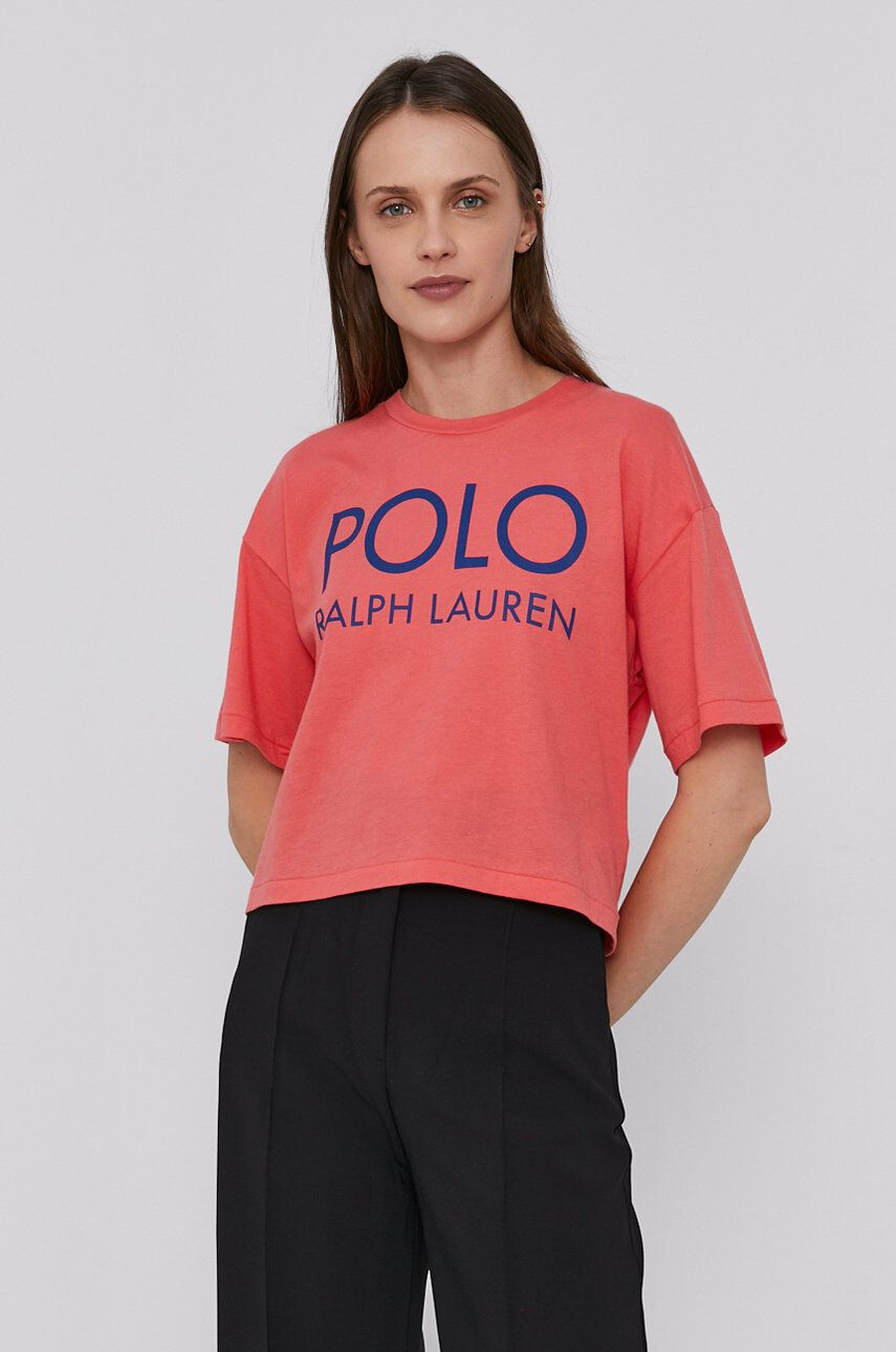 Polo Ralph Lauren Βαμβακερό μπλουζάκι - Pepit.gr