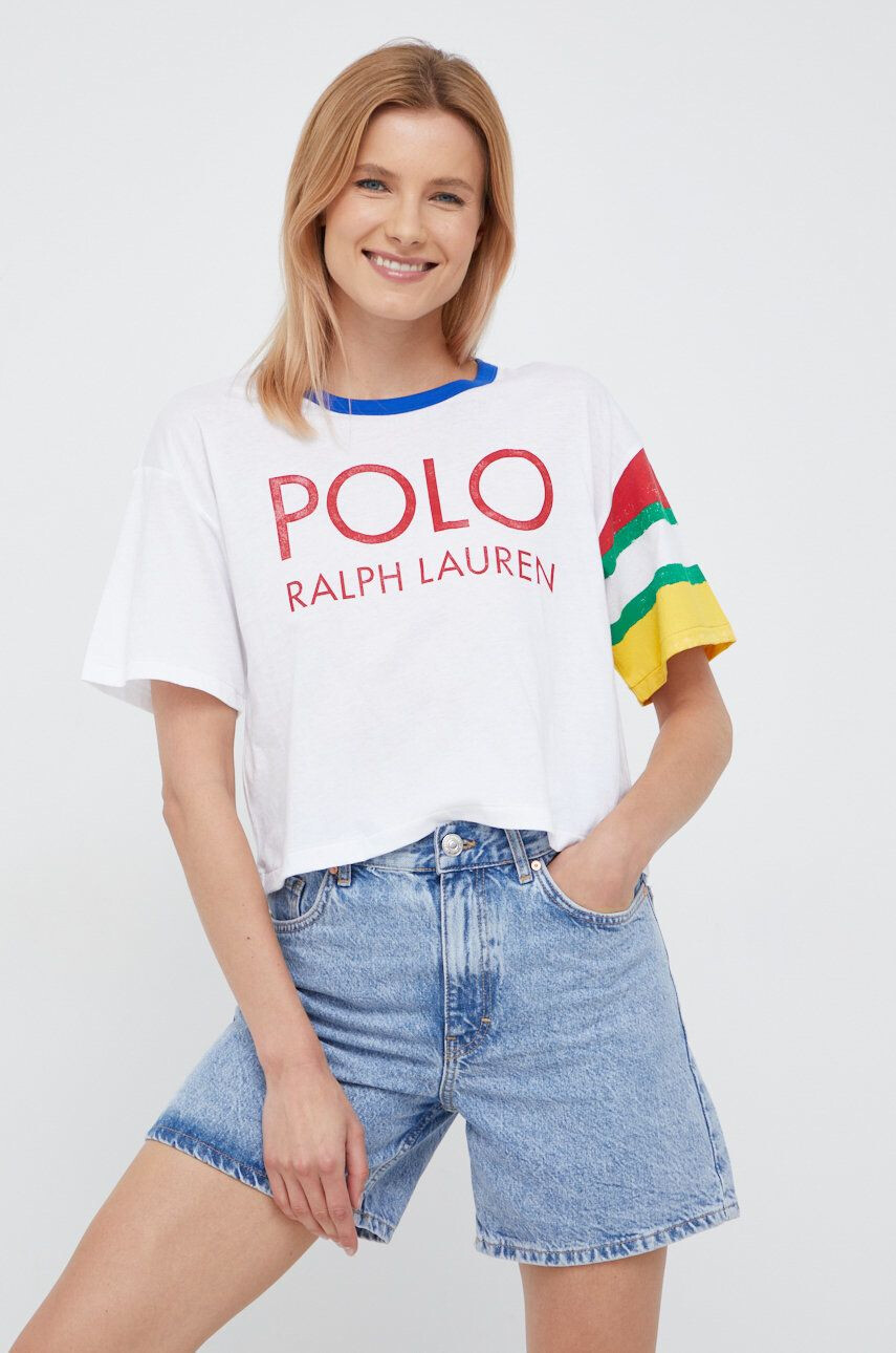 Polo Ralph Lauren Βαμβακερό μπλουζάκι - Pepit.gr