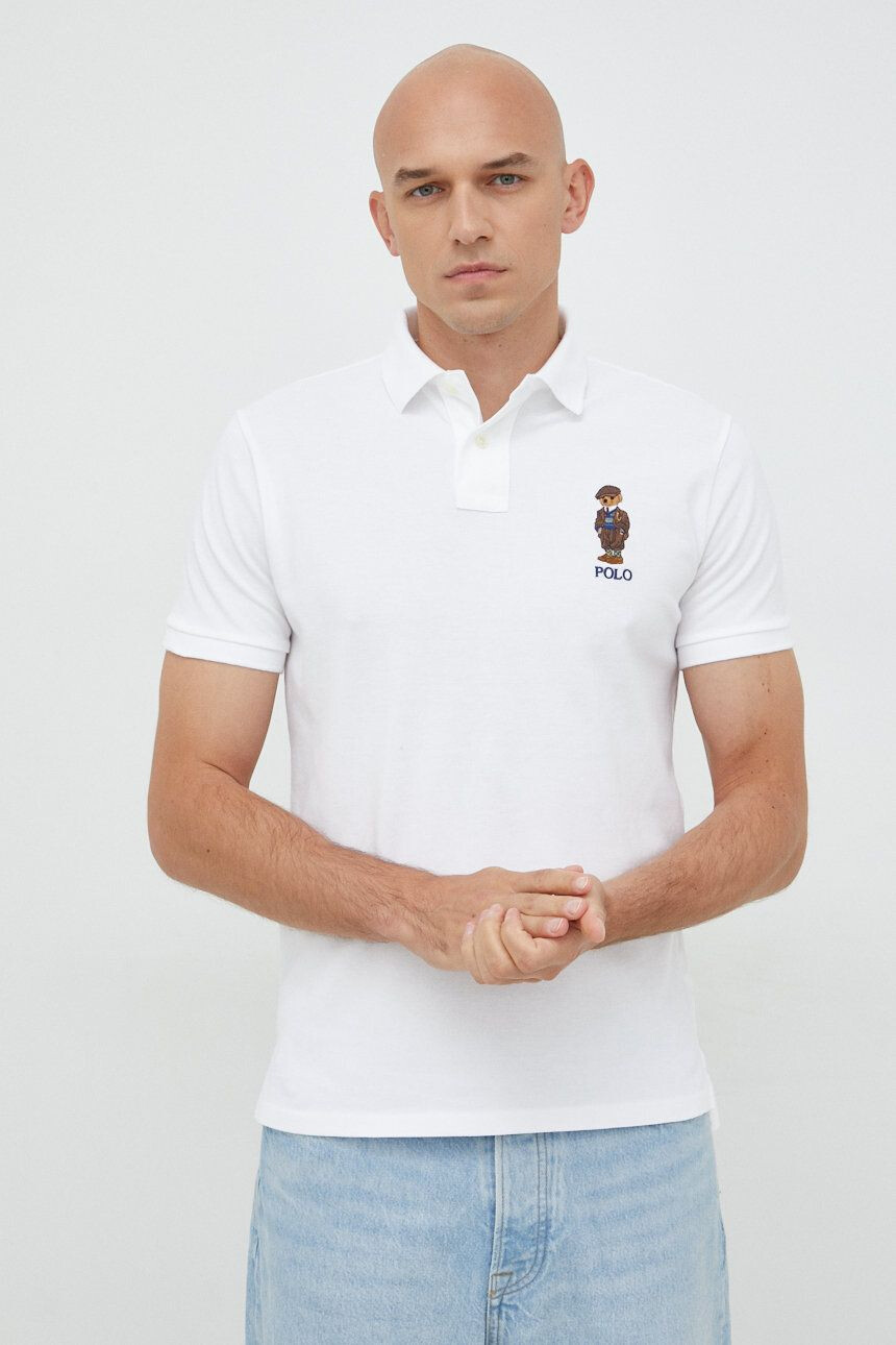 Polo Ralph Lauren Βαμβακερό μπλουζάκι πόλο - Pepit.gr