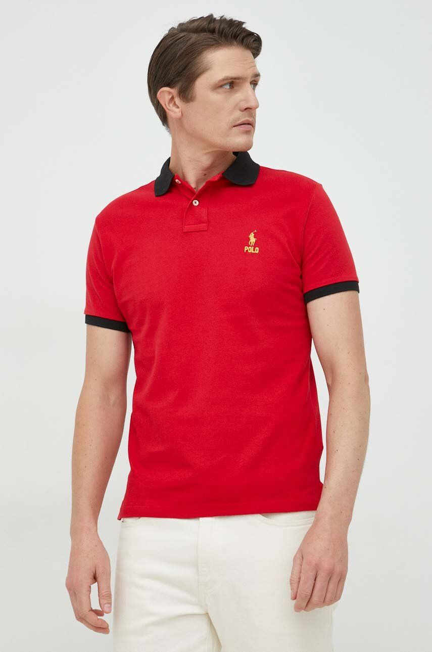 Polo Ralph Lauren Βαμβακερό μπλουζάκι πόλο - Pepit.gr