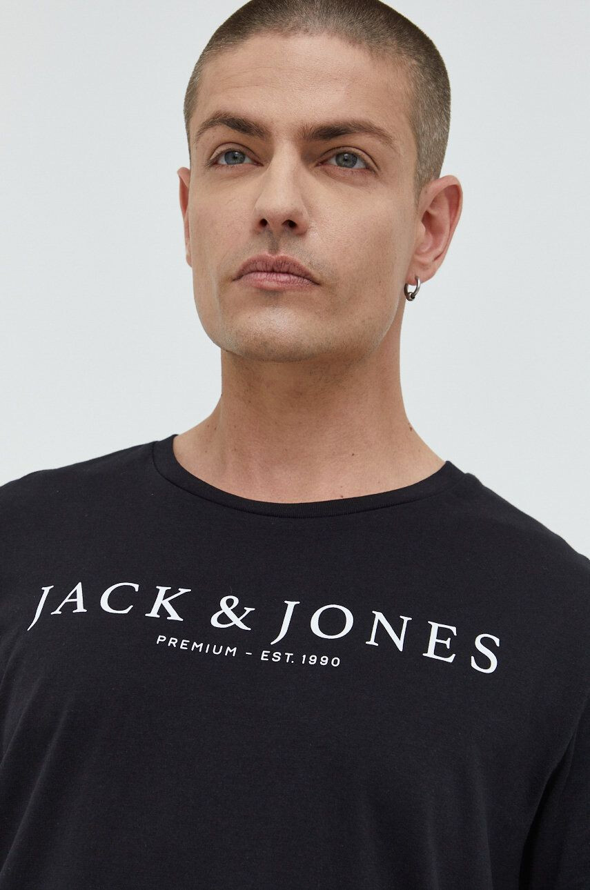 Premium by Jack&Jones Βαμβακερό μπλουζάκι - Pepit.gr