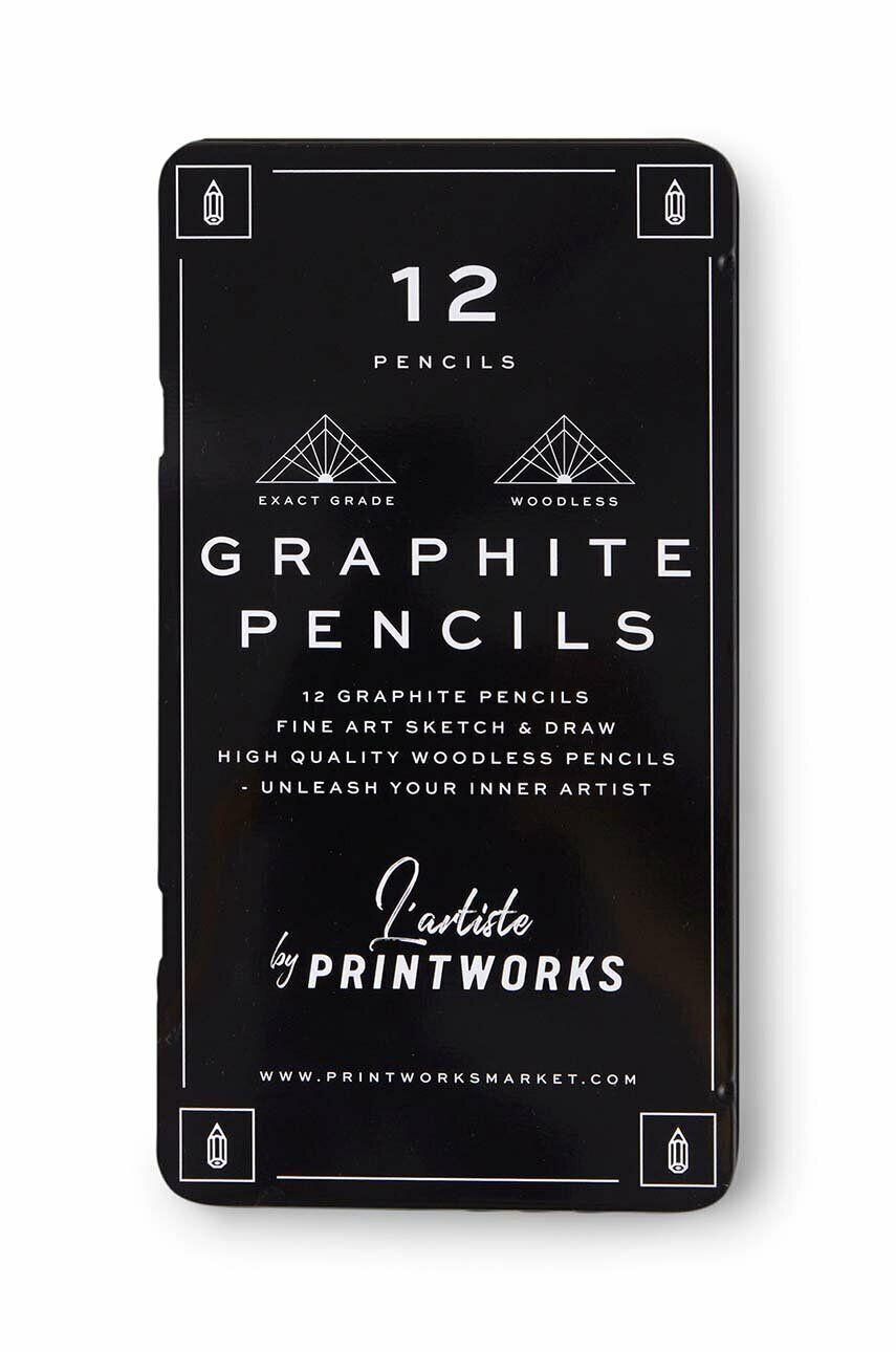 Printworks Ένα σετ μολυβιών σε θήκη Graphite 12-pack - Pepit.gr