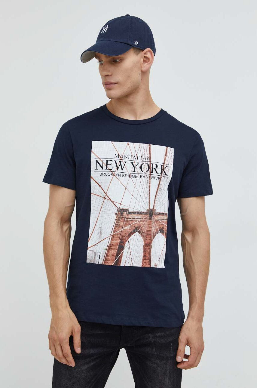 Produkt by Jack & Jones Βαμβακερό μπλουζάκι - Pepit.gr