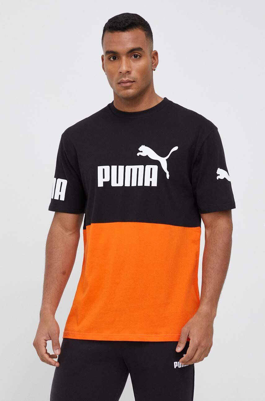 Puma Βαμβακερό μπλουζάκι - Pepit.gr