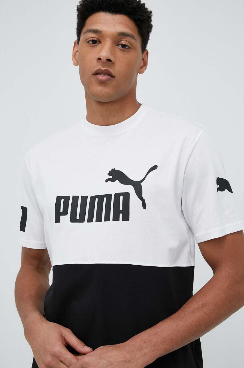 Puma Βαμβακερό μπλουζάκι - Pepit.gr