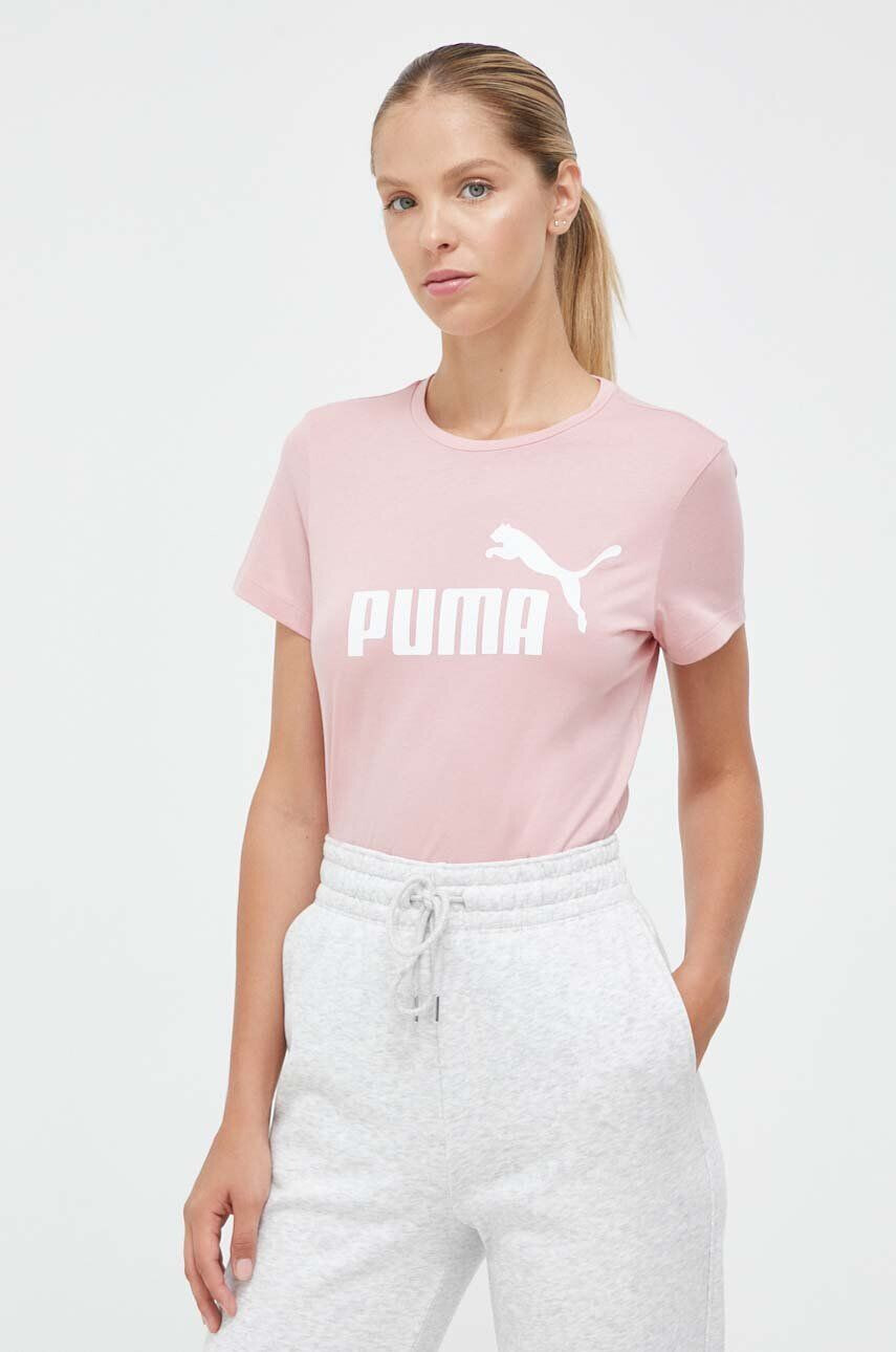 Puma Βαμβακερό μπλουζάκι - Pepit.gr