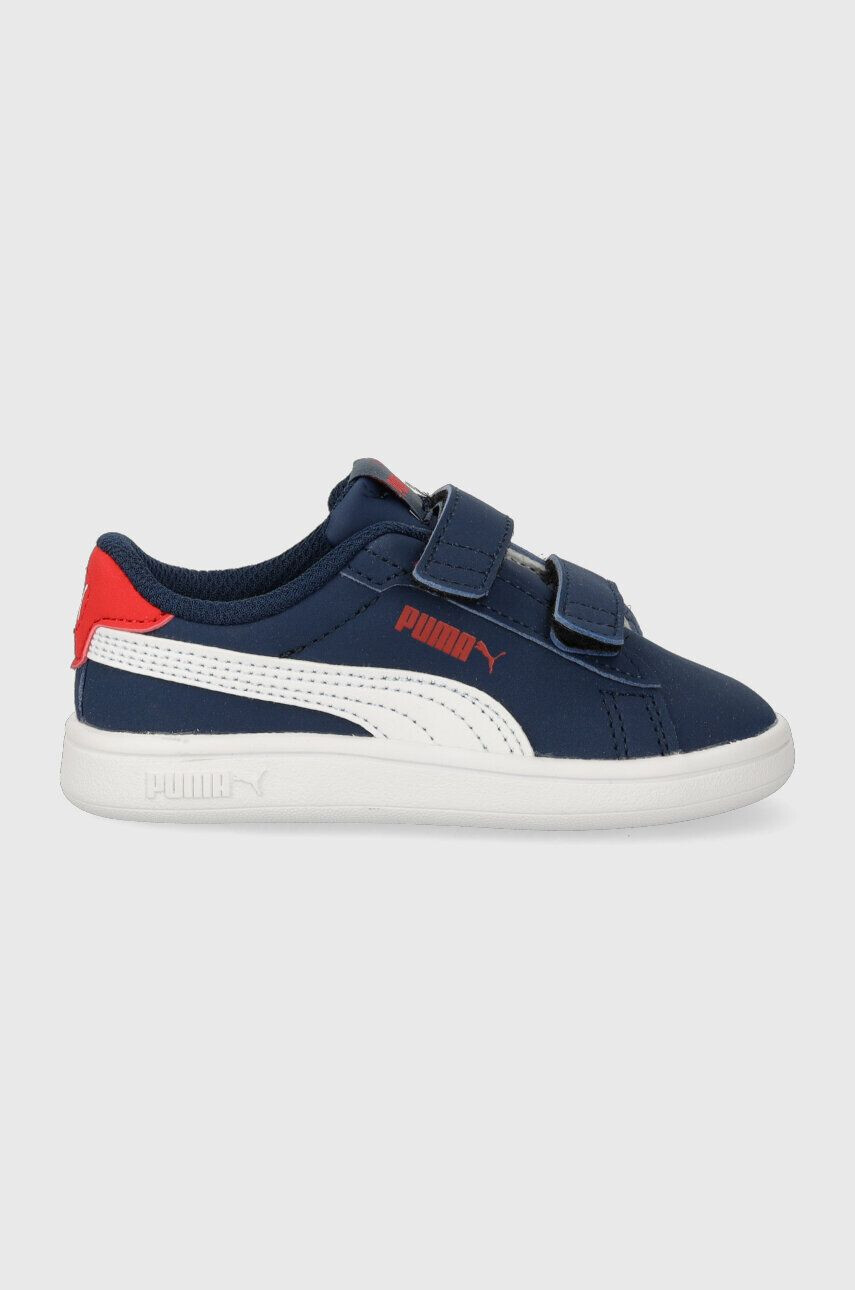 Puma Δερμάτινα αθλητικά παπούτσια Smash 3.0 Buck V - Pepit.gr