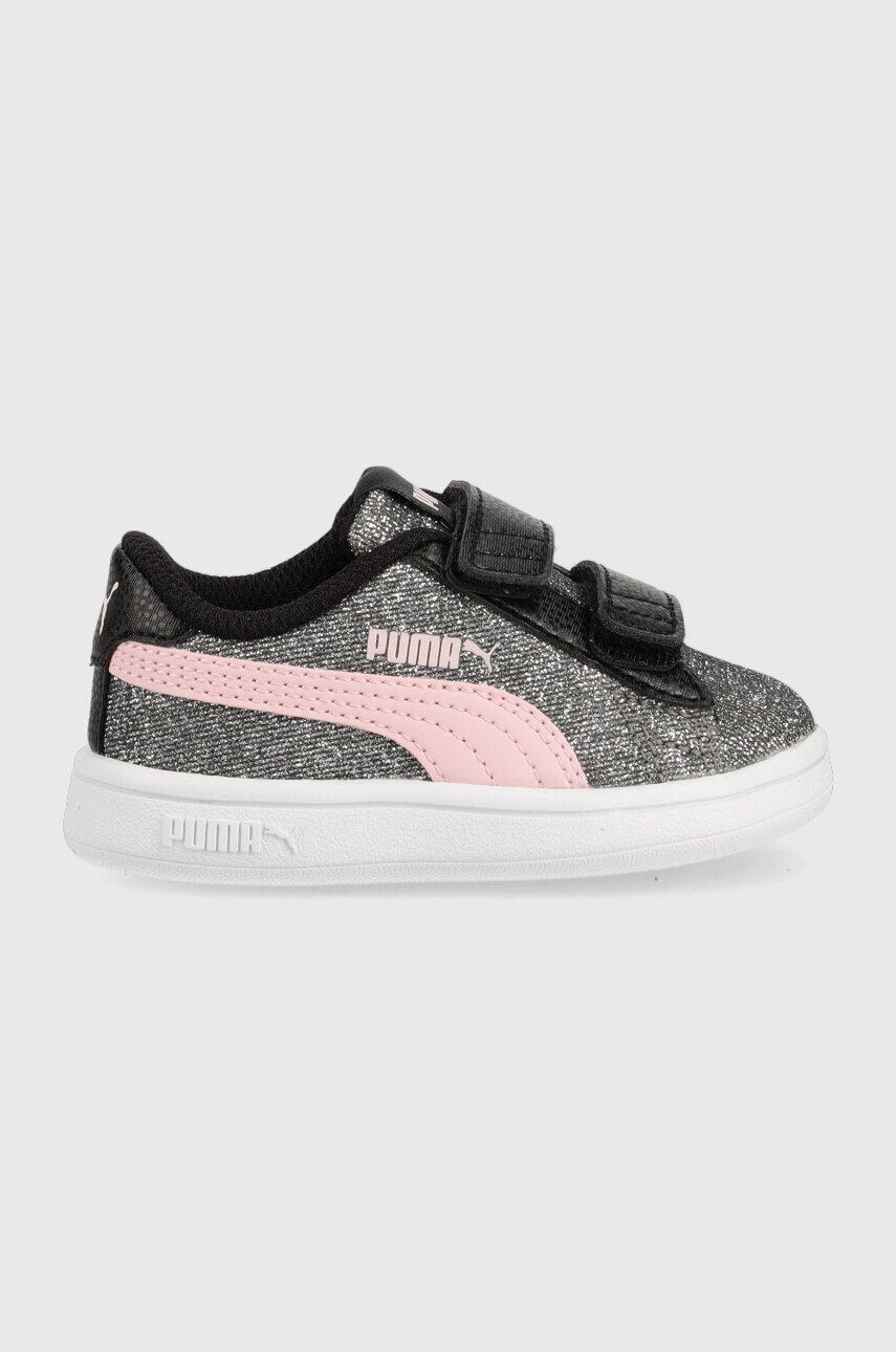 Puma Παιδικά αθλητικά παπούτσια Smash V2 Glitz Glam - Pepit.gr