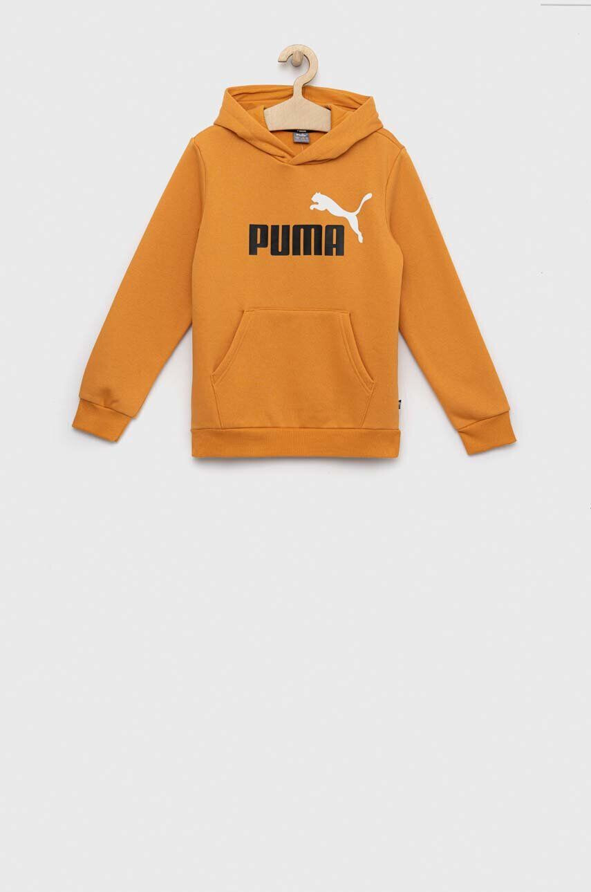 Puma Παιδική μπλούζα ESS+ 2 Col Big Logo Hoodie FL B - Pepit.gr