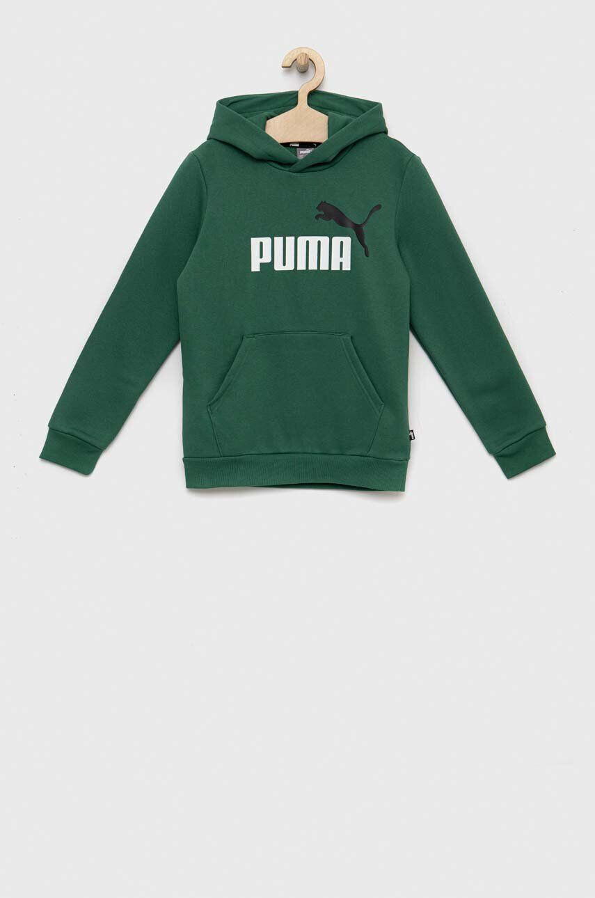 Puma Παιδική μπλούζα ESS+ 2 Col Big Logo Hoodie FL B - Pepit.gr