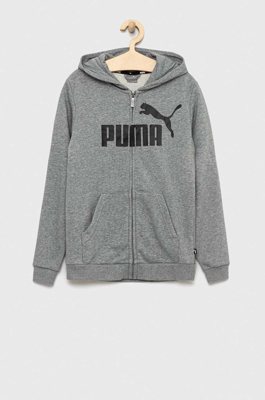 Puma Παιδική μπλούζα ESS Big Logo FZ Hoodie TR B - Pepit.gr