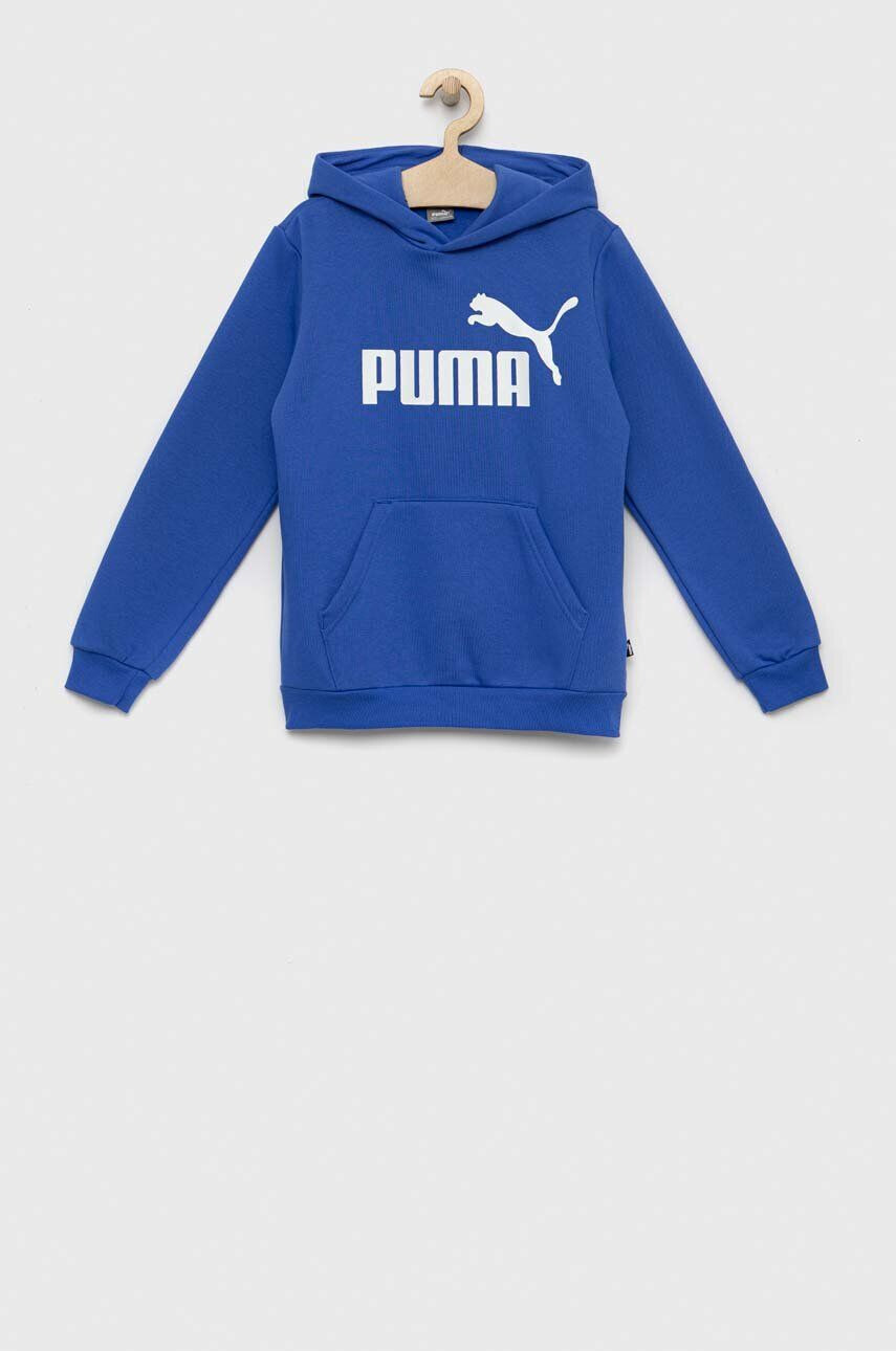 Puma Παιδική μπλούζα ESS Big Logo Hoodie FL B - Pepit.gr