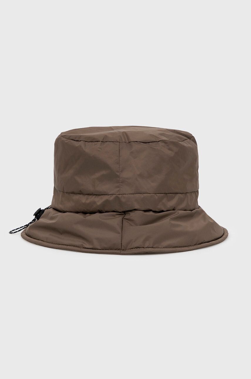 Rains Καπέλο 20040 Padded Nylon Bucket Hat χρώμα: καφέ - Pepit.gr