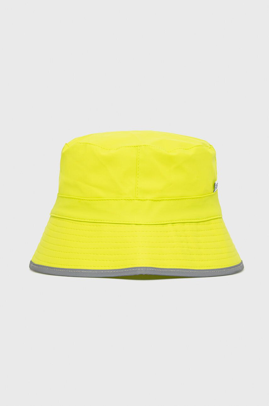 Rains Καπέλο 20010 Bucket Hat χρώμα: πράσινο - Pepit.gr