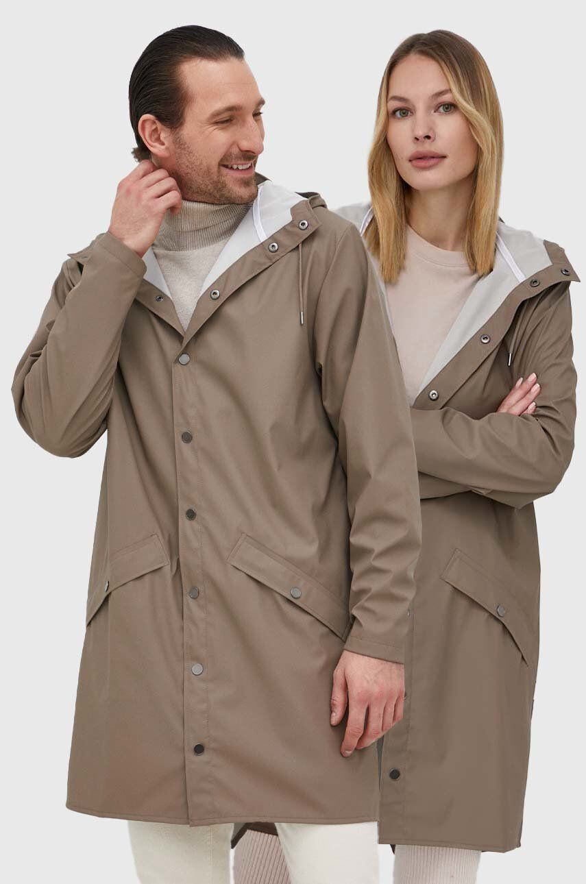 Rains Μπουφάν 12020 Long Jacket - Pepit.gr