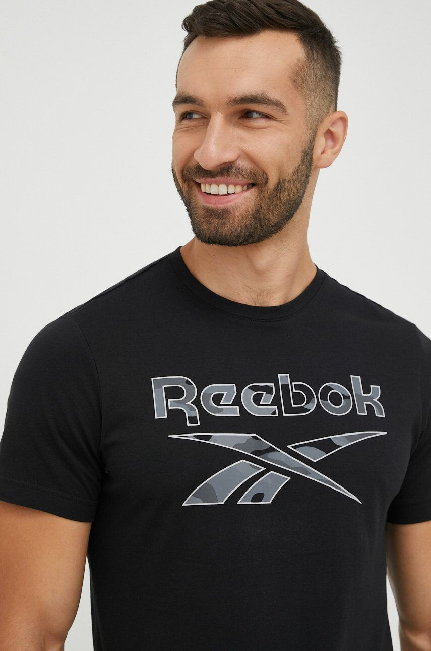 Reebok Βαμβακερό μπλουζάκι - Pepit.gr