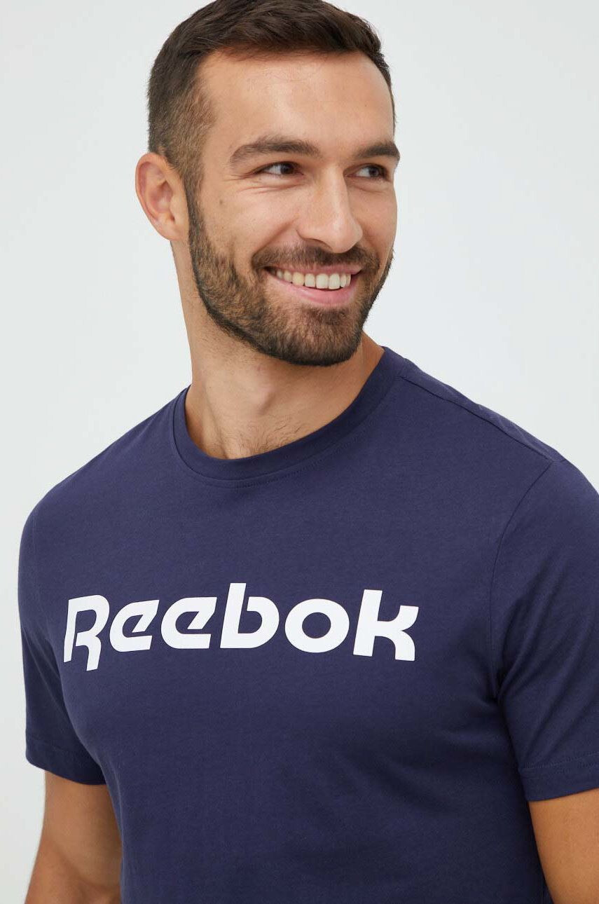 Reebok Βαμβακερό μπλουζάκι - Pepit.gr