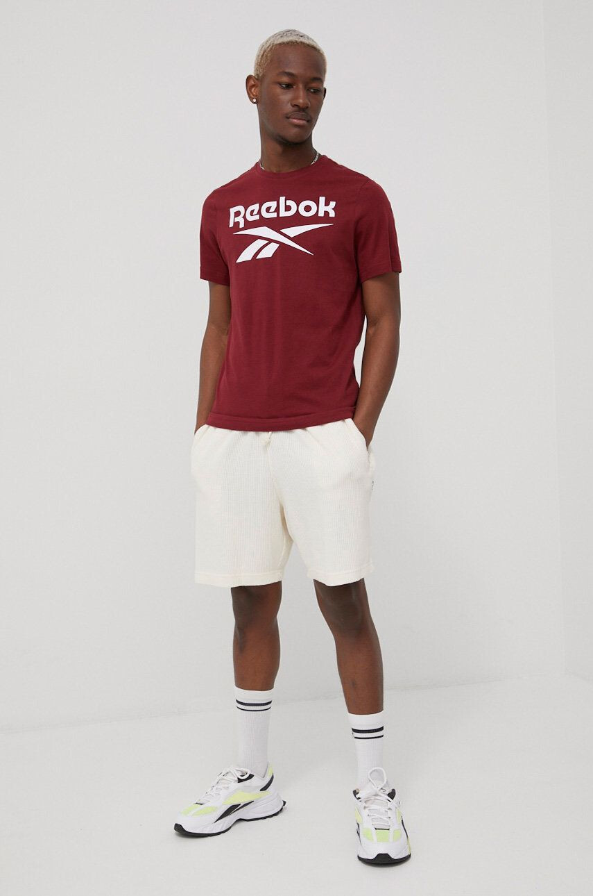 Reebok Classic Σορτς γυναικείo χρώμα: γκρι - Pepit.gr