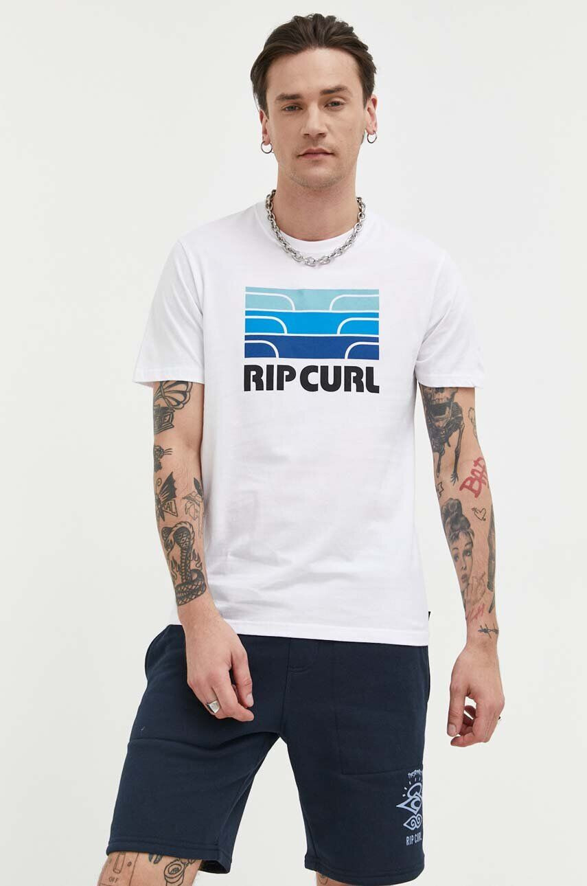 Rip Curl Βαμβακερό μπλουζάκι - Pepit.gr