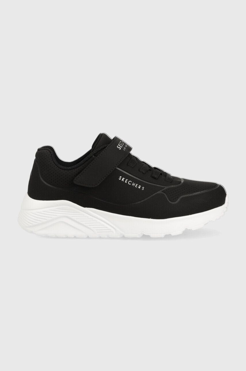 Skechers Παιδικά αθλητικά παπούτσια Uno Lite Vendox χρώμα: μαύρο - Pepit.gr