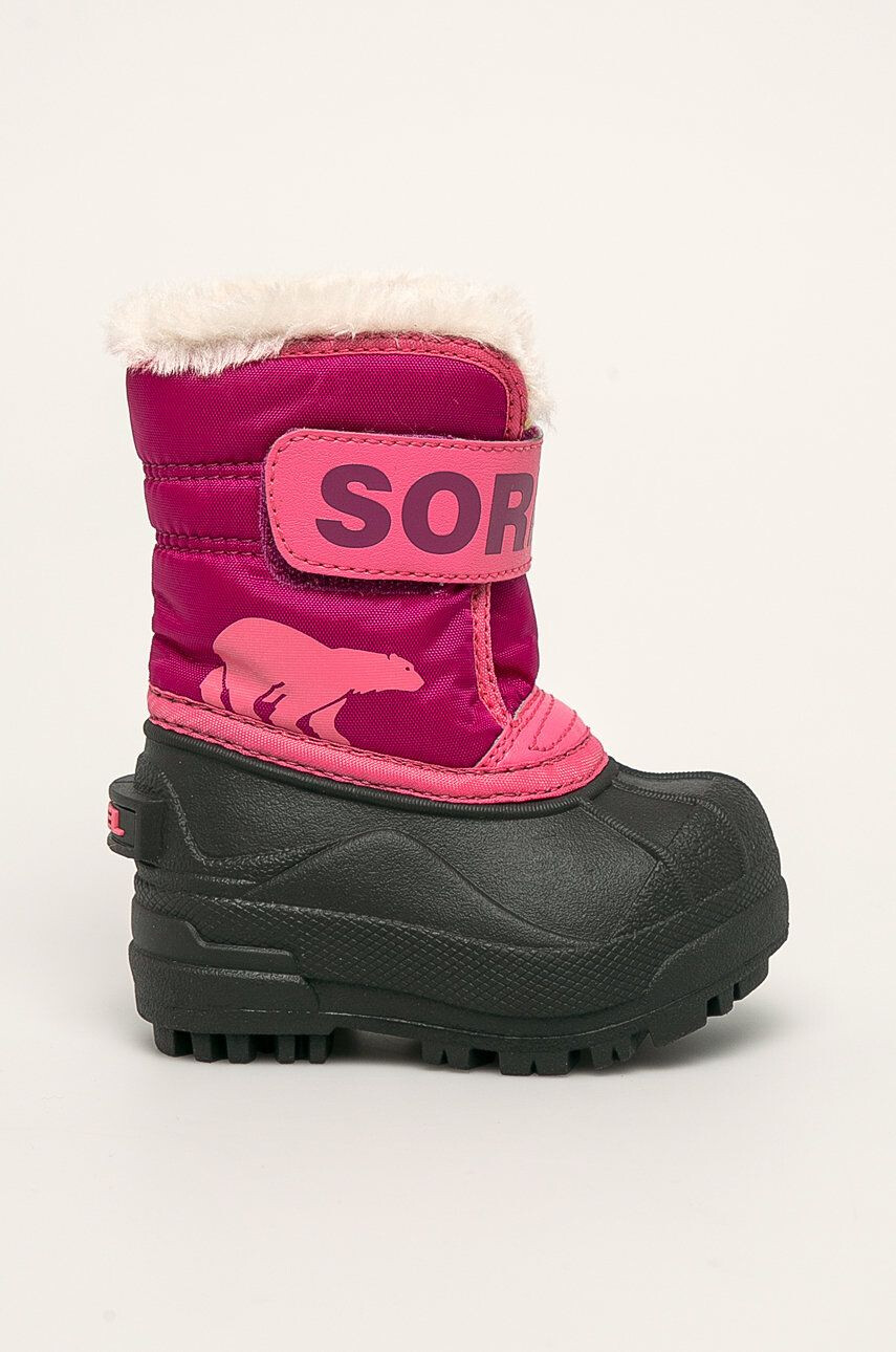 Sorel Παιδικές μπότες χιονιού Toddler Snow Commander - Pepit.gr