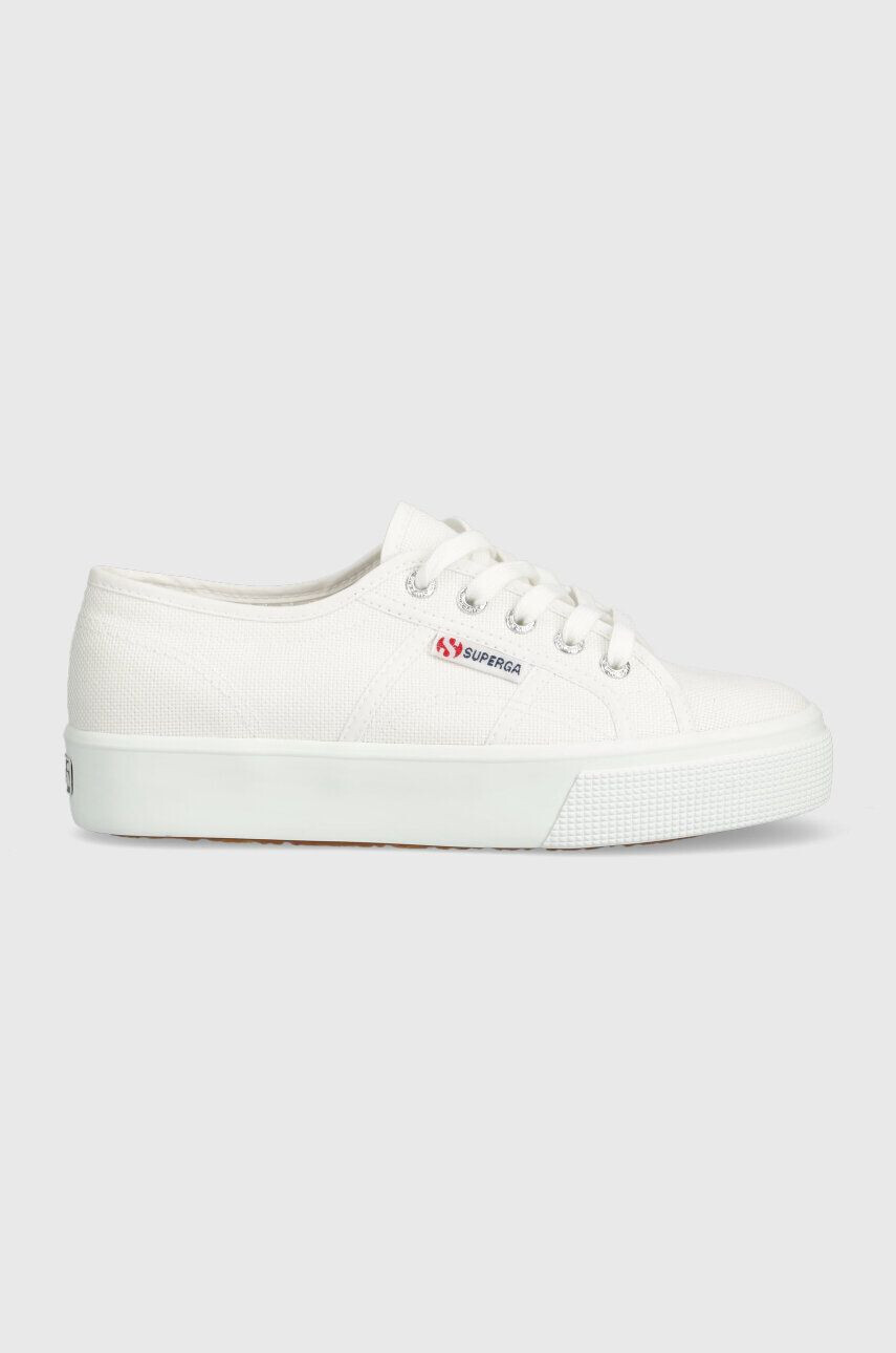 Superga Πάνινα παπούτσια 2730 MID PLATFORM - Pepit.gr