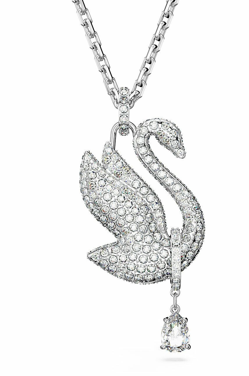 Swarovski Κολιέ Iconic Swan - Pepit.gr