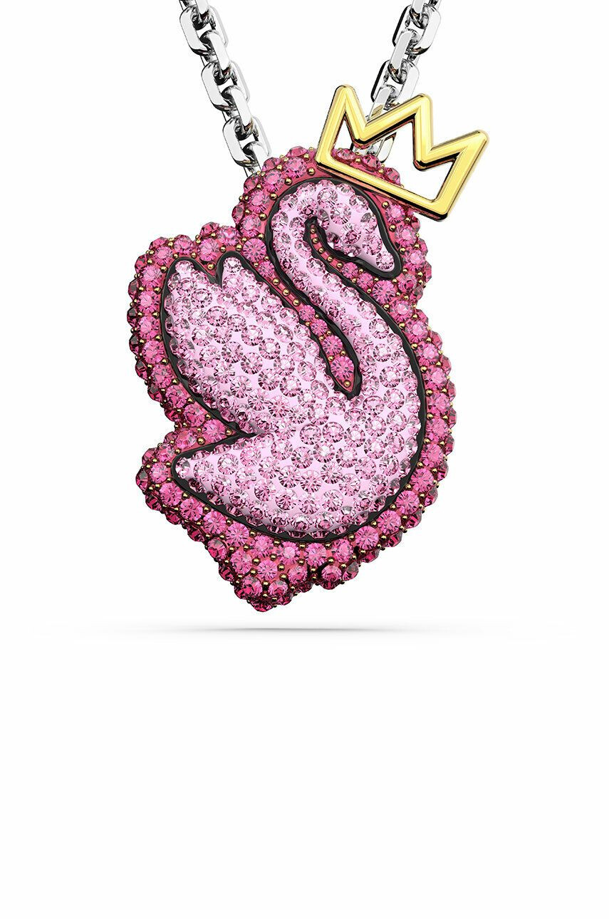 Swarovski Κολιέ POP SWAN - Pepit.gr