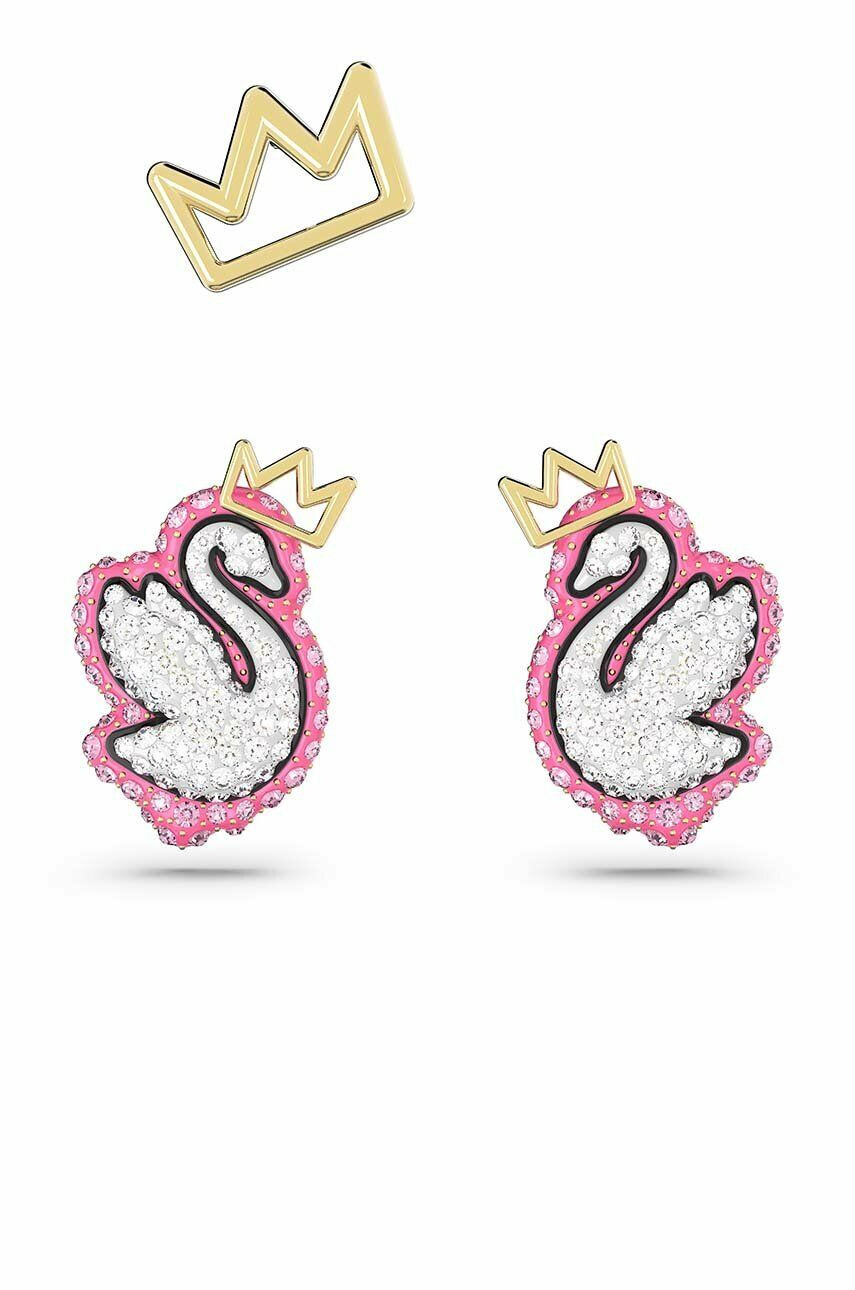 Swarovski Σκουλαρίκι POP SWAN 3-pack - Pepit.gr