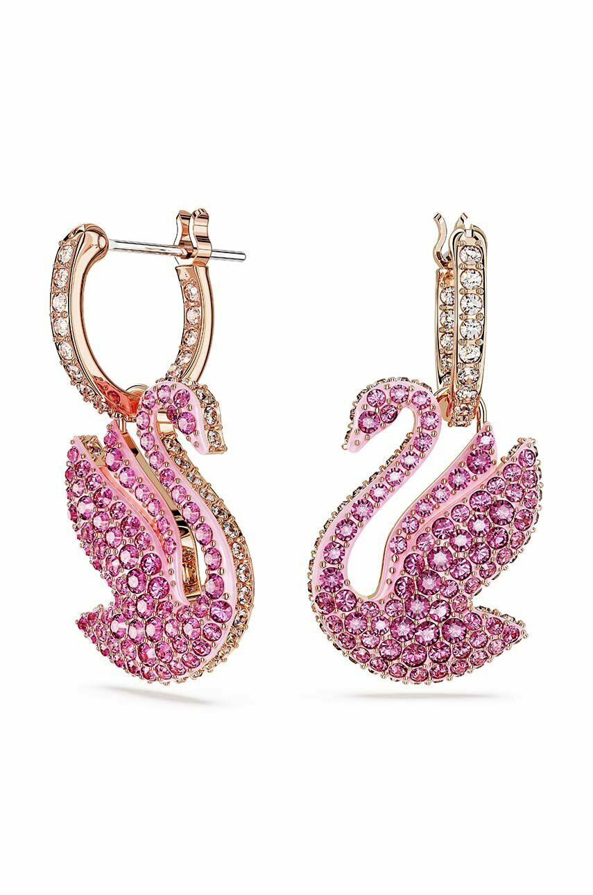 Swarovski Σκουλαρίκια Iconic Swan - Pepit.gr