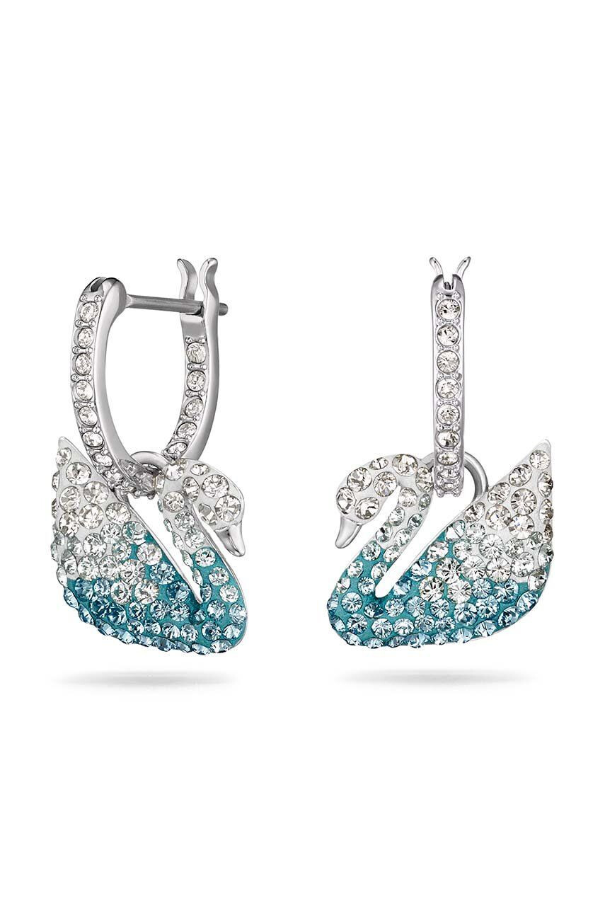 Swarovski Σκουλαρίκια Iconic Swan - Pepit.gr