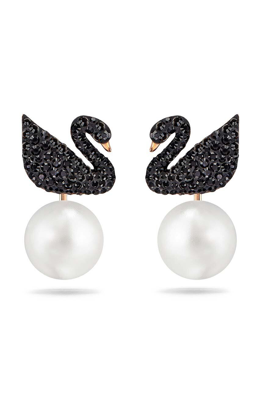 Swarovski Σκουλαρίκια ICONIC SWAN - Pepit.gr