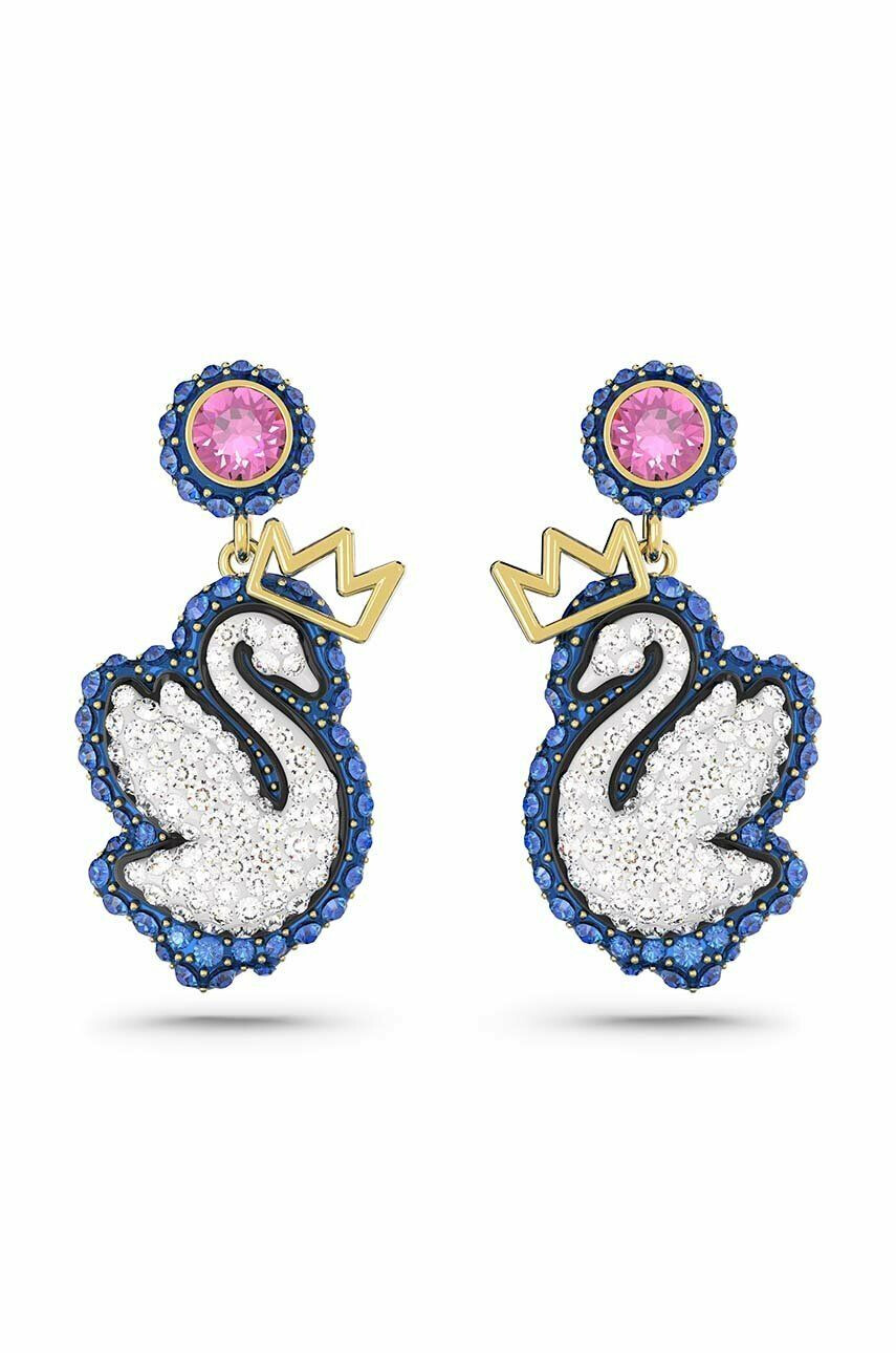 Swarovski Σκουλαρίκια POP SWAN - Pepit.gr